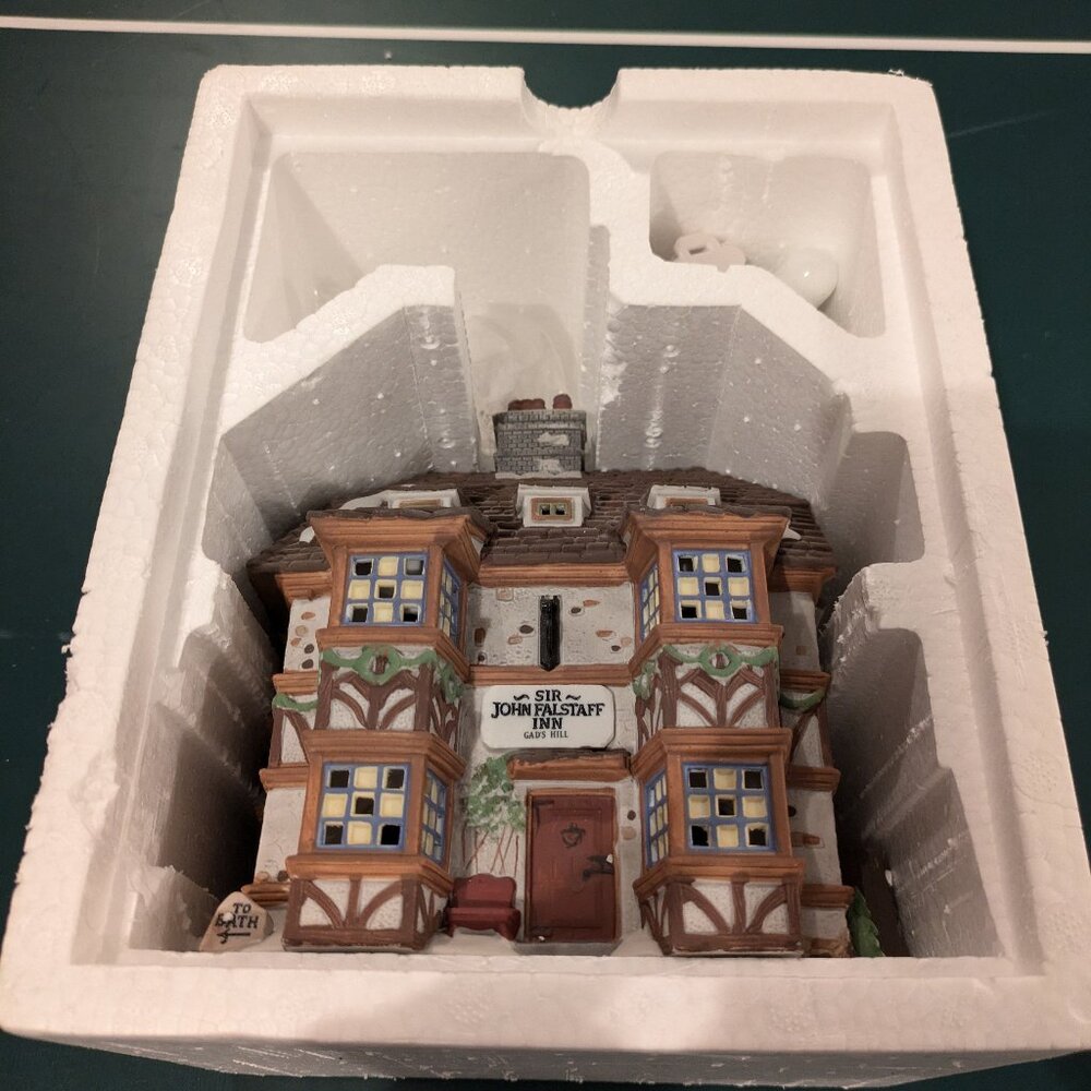 Department 56 Dickens Village Sir John Falstaff Inn
